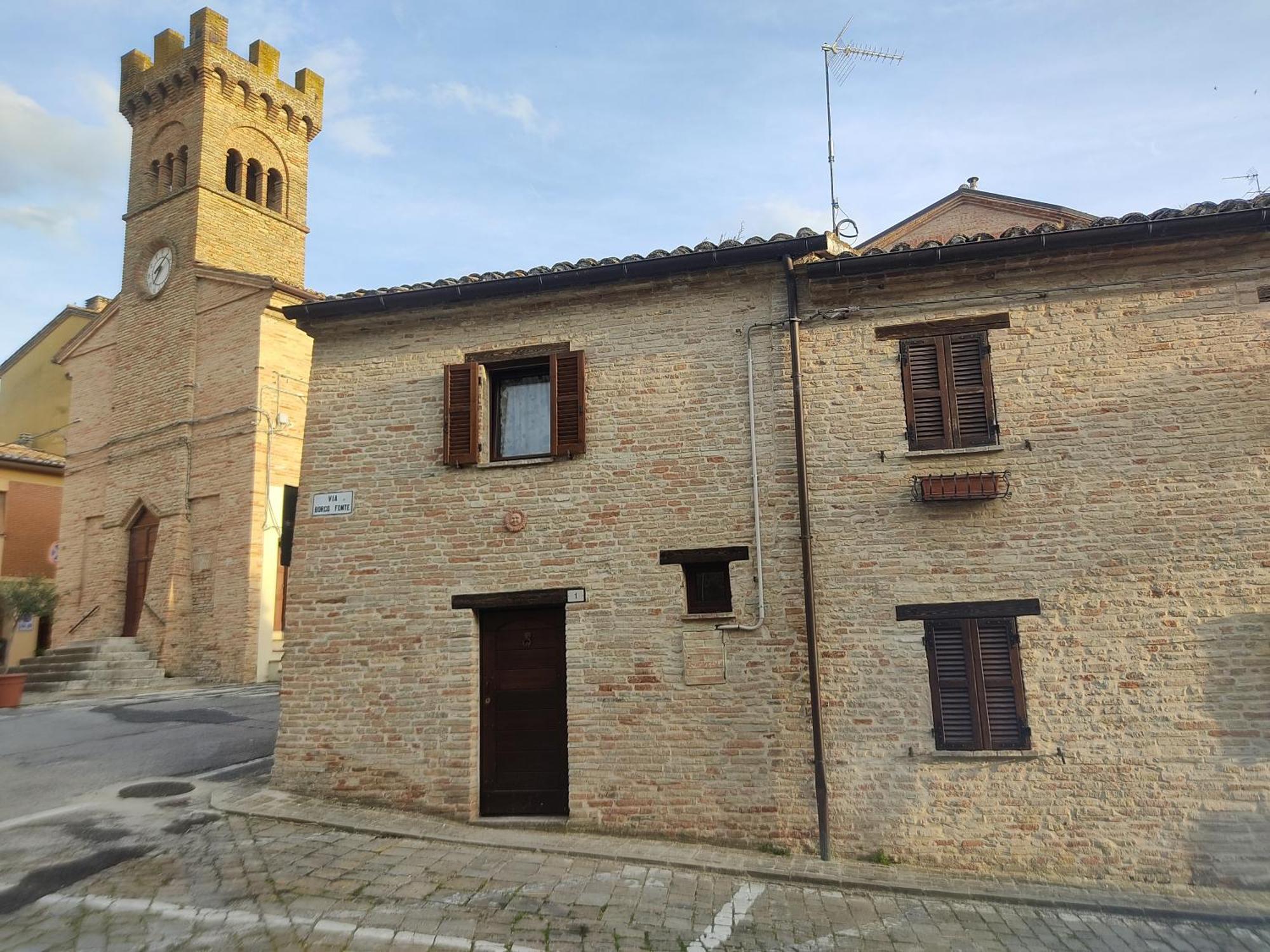 Вілла Casa Borgo Fonte Castelleone di Suasa Екстер'єр фото